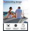 image:imageAbahub EVA Foam Boat Flooring Brushed Pattern Marine Decking Sheet with SelfAdhesive Carpet for Motorboat Kayak Surfboard SUPGray with Black Lines