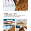 image:imageAbahub EVA Foam Boat Flooring Diamond Pattern Marine Decking Sheet with SelfAdhesive Carpet for Motorboat Kayak Surfboard SUPBrown with Black Lines