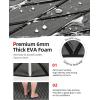 image:imageAbahub EVA Foam Boat Flooring Diamond Pattern Marine Decking Sheet with SelfAdhesive Carpet for Motorboat Kayak Surfboard SUPDark Gray with Black Lines
