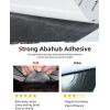 image:imageAbahub EVA Foam Boat Flooring Diamond Pattern Marine Decking Sheet with SelfAdhesive Carpet for Motorboat Kayak Surfboard SUPGray with Black Lines