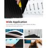 image:imageAbahub EVA Foam Boat Flooring Strip Cut Pattern Marine Decking Sheet with SelfAdhesive Carpet for Motorboat Kayak Surfboard SUPBlack
