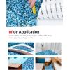 image:imageAbahub EVA Foam Boat Flooring Strip Cut Pattern Marine Decking Sheet with SelfAdhesive Carpet for Motorboat Kayak Surfboard SUPCamo Blue