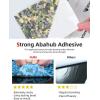 image:imageAbahub EVA Foam Boat Flooring Strip Cut Pattern Marine Decking Sheet with SelfAdhesive Carpet for Motorboat Kayak Surfboard SUPCamo Blue
