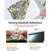 image:imageAbahub EVA Foam Boat Flooring Strip Cut Pattern Marine Decking Sheet with SelfAdhesive Carpet for Motorboat Kayak Surfboard SUPCamo Green