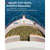 image:imageAbahub EVA Foam Boat Flooring Strip Cut Pattern Marine Decking Sheet with SelfAdhesive Carpet for Motorboat Kayak Surfboard SUPCamo Green