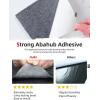 image:imageAbahub EVA Foam Boat Flooring Strip Cut Pattern Marine Decking Sheet with SelfAdhesive Carpet for Motorboat Kayak Surfboard SUPDark Gray