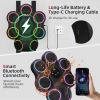 image:imageAbahub Music Boxing Machine for Adults amp Kids  11 Modes amp Bluetooth Boxing Punch Machine Home Fitness Equipment with Gloves Wall Mounted Interactive Boxing Target Nice Gift ChoiceBlack with Colorful Light