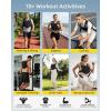 image:imageAbahub Strength Training Weight Vest with Zipper 10lb Weighted Vest with Reflective Stripe for Workout Strength Training Running Walking Fitness Muscle Building