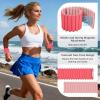 image:imageAbahub Wearable Wrist amp Ankle Weights Set of 2 Stackable Magnetic Weighted Bracelet for Women Waterproof Silicone Arm Leg Weights for Home Gym Workout Running Yoga amp PilatesPeach Pink  Light Pink