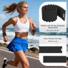 image:imageAbahub Wearable Wrist amp Ankle Weights Set of 2 Stackable Magnetic Weighted Bracelet for Women Waterproof Silicone Arm Leg Weights for Home Gym Workout Running Yoga amp PilatesBlack