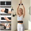 image:imageAbahub Wearable Wrist amp Ankle Weights Set of 2 Stackable Magnetic Weighted Bracelet for Women Waterproof Silicone Arm Leg Weights for Home Gym Workout Running Yoga amp PilatesBlack