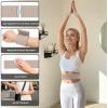 image:imageAbahub Wearable Wrist amp Ankle Weights Set of 2 Stackable Magnetic Weighted Bracelet for Women Waterproof Silicone Arm Leg Weights for Home Gym Workout Running Yoga amp PilatesBeige
