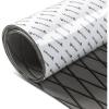 image:imageAbahub EVA Foam Boat Flooring Diamond Pattern Marine Decking Sheet with SelfAdhesive Carpet for Motorboat Kayak Surfboard SUPDark Gray with Black Lines