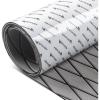image:imageAbahub EVA Foam Boat Flooring Diamond Pattern Marine Decking Sheet with SelfAdhesive Carpet for Motorboat Kayak Surfboard SUPGray with Black Lines