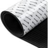 image:imageAbahub EVA Foam Boat Flooring Strip Cut Pattern Marine Decking Sheet with SelfAdhesive Carpet for Motorboat Kayak Surfboard SUPBlack