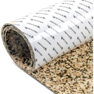 image:imageAbahub EVA Foam Boat Flooring Brushed Pattern Marine Decking Sheet with SelfAdhesive Carpet for Motorboat Kayak Surfboard SUPCamo Brown