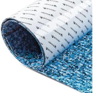 image:imageAbahub EVA Foam Boat Flooring Strip Cut Pattern Marine Decking Sheet with SelfAdhesive Carpet for Motorboat Kayak Surfboard SUPCamo Blue