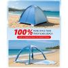image:imageAbahub 3Person Beach Tent Sun Shelter UPF 50 UV Protection Portable Sun Shade with 2 Doors and 2 Mesh Windows Lightweight Beach Cabana for Beach Camping Fishing amp Outdoor Activities4 DOOR