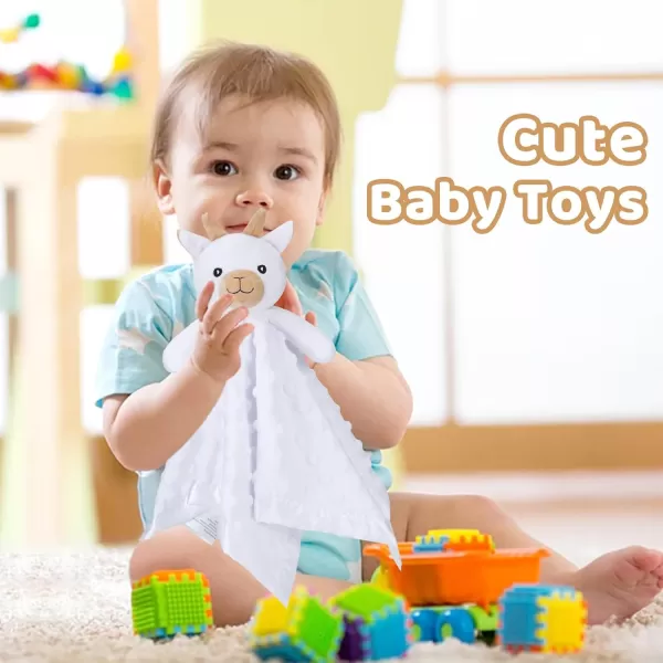 imagePro Goleem Monkey Loveys for Babies Soft Security Blanket Baby Snuggle Toy Newborn Stuffed Animals Baby Gifts for Boys and Girls 16 InchQ Goat
