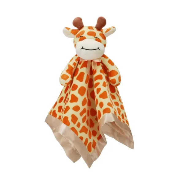 imagePro Goleem Giraffe Loveys for Babies Soft Security Blanket Snuggle Toy Stuffed Animal Blanket Unisex Baby Lovie Baby Gifts for Infant and Toddler 16 InchGiraffe