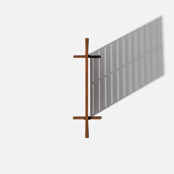 imageVeradek Corten Steel Outdoor Privacy Screen Series  Block Privacy Screen Set wStand 65 Privacy  Made from Durable Materials Easy SetUp  Modern Dcor for Patio Privacy Room Divider FencesLinear