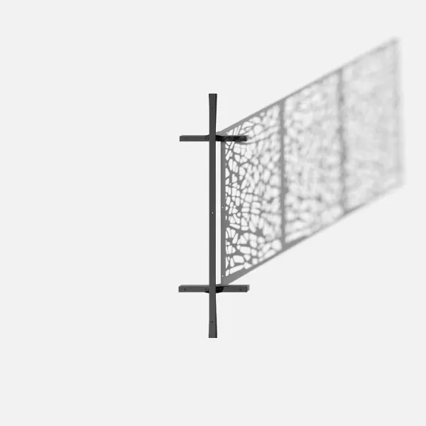 imageVeradek Outdoor Privacy Screen Series  Flowleaf Privacy Screen Panel 55 Privacy  Made from Durable WeatherResistant Plastic  Modern Dcor for Patios Privacy Walls FencesWeb