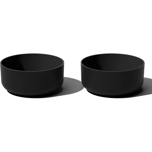 imageVeradek Pure Series Kona Bowl 14quot Planter 2 PackBlack