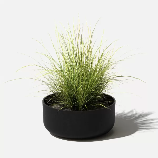 imageVeradek Pure Series Kona Bowl 14quot Planter 2 PackBlack