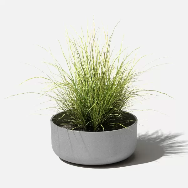 imageVeradek Pure Series Kona Bowl 14quot Planter 2 PackGray