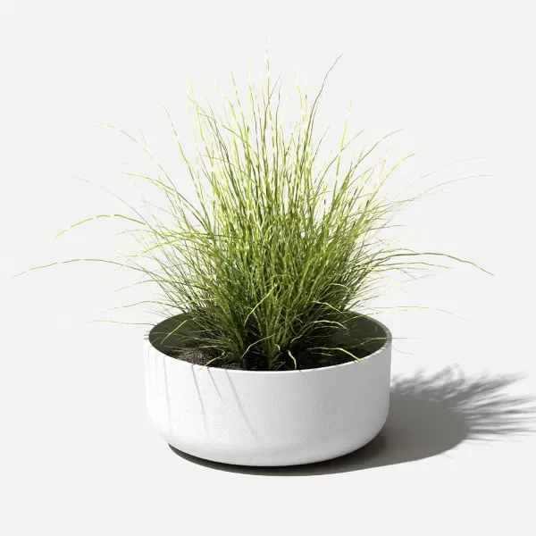 imageVeradek Pure Series Kona Bowl 14quot Planter 2 PackWhite