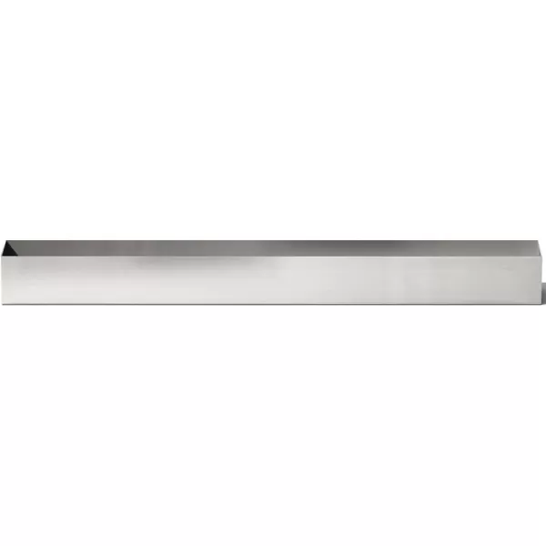 imageVeradek Geo Trough Planter 3Inch Height by 35Inch Width by 32Inch Length Stainless Steel GEVTRSS