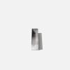 imageVeradek Geo Trough Planter 3Inch Height by 35Inch Width by 32Inch Length Stainless Steel 2 PKStainless Steel