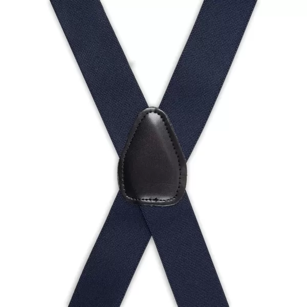 imageDockers Mens Adjustable Solid SuspenderNavy