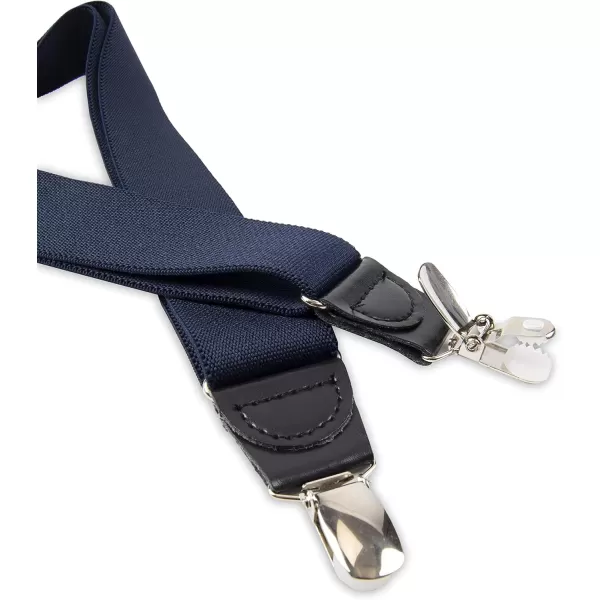 imageDockers Mens Adjustable Solid SuspenderNavy