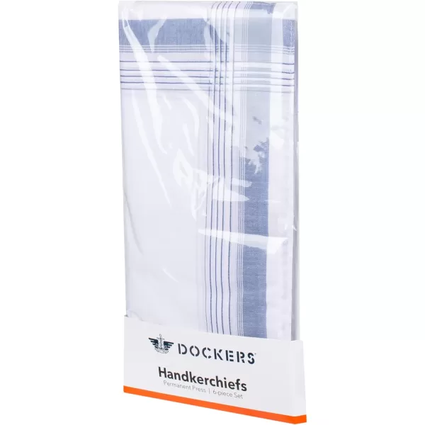 imageDockers Mens Cotton Handkerchiefs Gift Set Fashion and ClassicPlaid