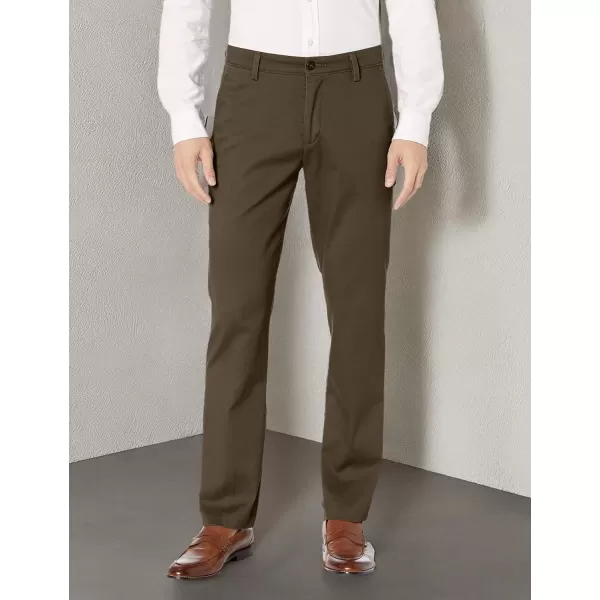 imageDockers Mens Slim Fit Easy Khaki PantsDark Pebble