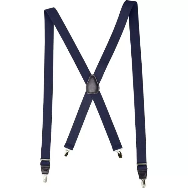 imageDockers Mens Adjustable Solid SuspenderNavy