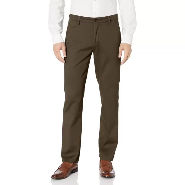 imageDockers Mens Slim Fit Easy Khaki PantsDark Pebble