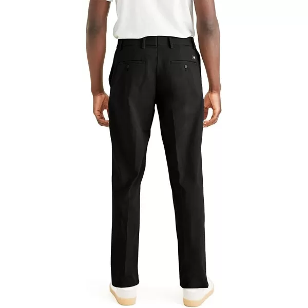 imageDOCKERS Mens City Trouser Classic Fit Smart 360 Tech PantsMineral Black