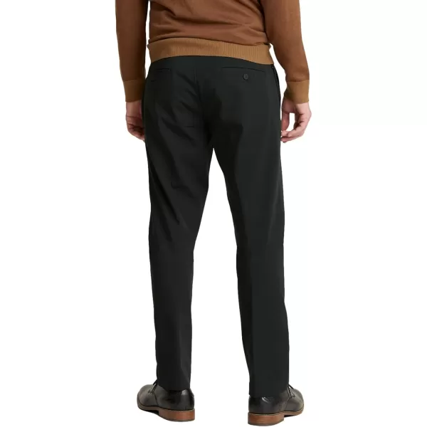 imageDOCKERS Mens City Trouser Straight Fit Smart 360 Tech PantsMineral Black