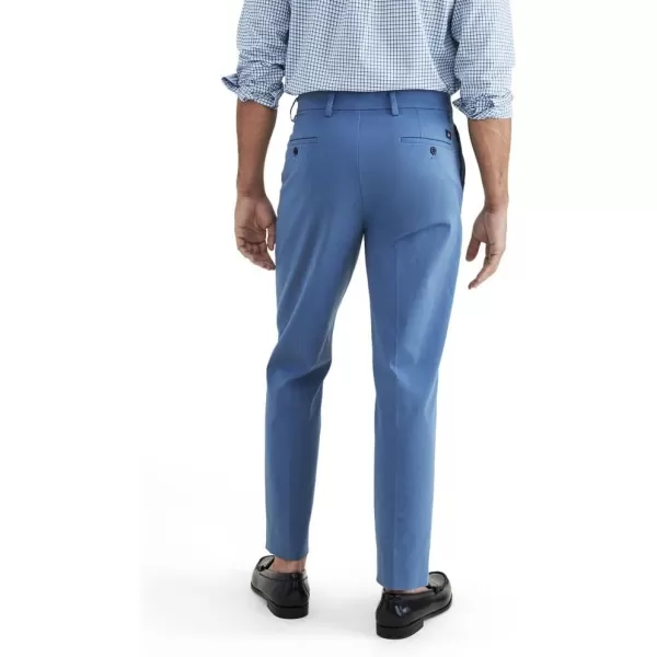 imageDOCKERS Mens City Trouser Straight Fit Smart 360 Tech PantsOceanview Blue