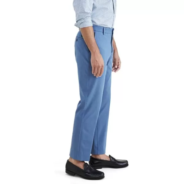 imageDOCKERS Mens City Trouser Straight Fit Smart 360 Tech PantsOceanview Blue