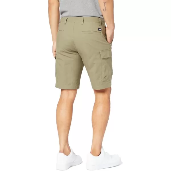 imageDockers Mens Tech Cargo Straight Fit Smart 360 Tech Shorts Regular and Big ampamp TallSage Garden