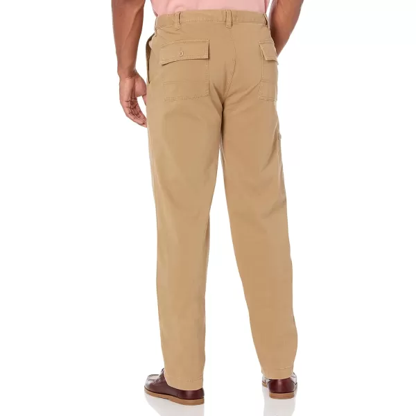 imageDOCKERS Mens Goto Cargo Straight Fit Smart 360 Flex Pants Standard and Big ampamp TallNew British Khaki