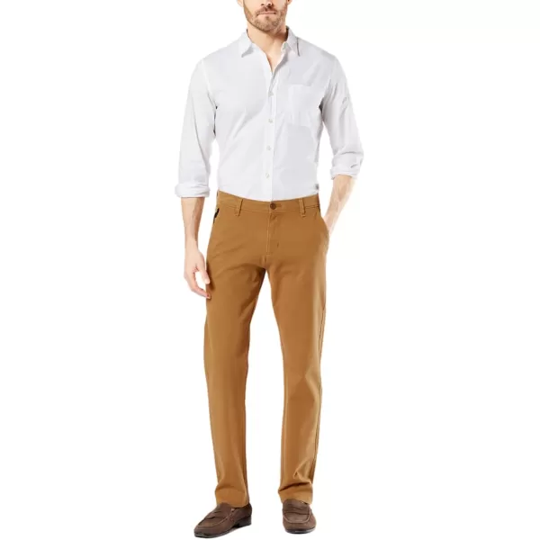 imageDockers Mens Slim Fit Ultimate Chino Pant with Smart 360 FlexDark Ginger