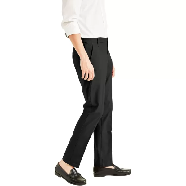 imageDockers Mens Slim Fit Workday Khaki Smart 360 Flex PantsBlack