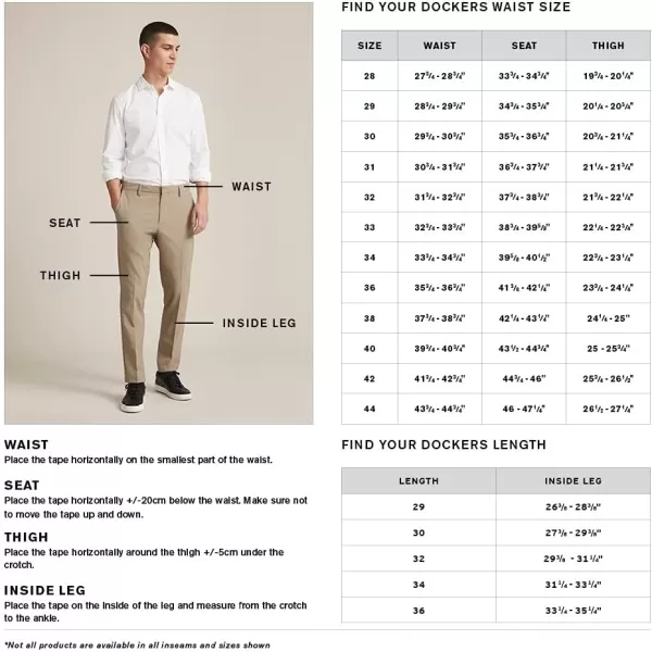 imageDockers Mens Slim Fit Workday Khaki Smart 360 Flex PantsBlackened Pearl