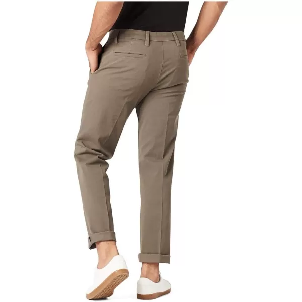 imageDockers Mens Slim Fit Workday Khaki Smart 360 Flex PantsDark Pebble