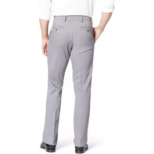 imageDockers Mens Slim Fit Workday Khaki Smart 360 Flex PantsFoil Grey