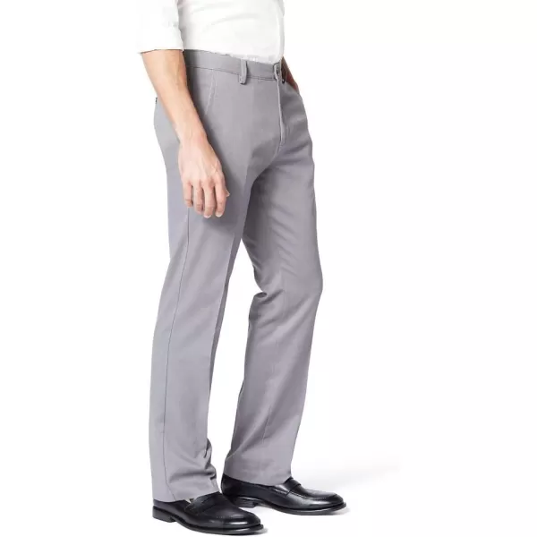 imageDockers Mens Slim Fit Workday Khaki Smart 360 Flex PantsFoil Grey